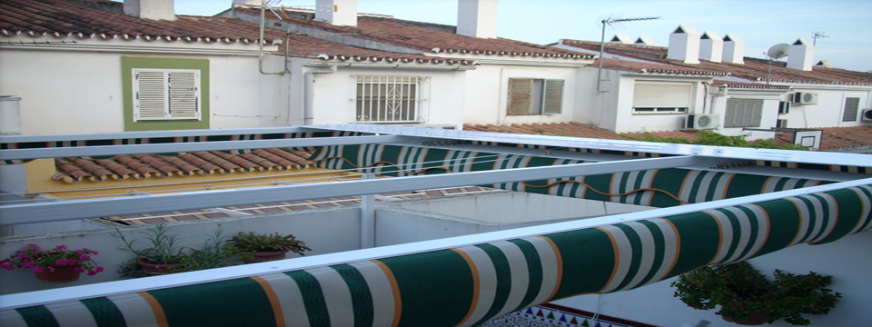 Toldo plano estructura  50x50